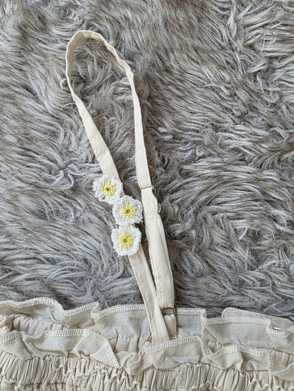 Free People Daphne Midi Dress Tea Combo Ivory Women's Size Medium‎ - Picture 7 of 14